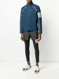 Thom Browne lightweight tech 4-Bar jacket