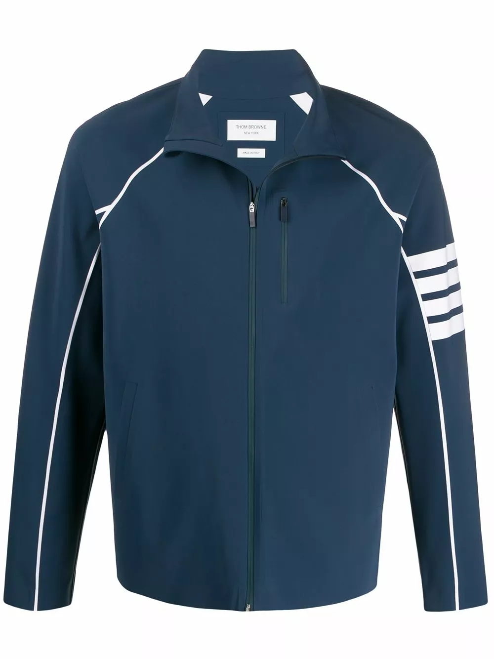 Thom Browne Lightweight tech 4 Bar jacket performance track jackets of men 1 Thom Browne lightweight tech 4-Bar jacket