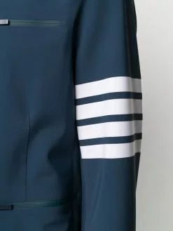 Thom Browne Lightweight tech hooded 4 Bar jacket performance track jackets of men 9 Thom Browne lightweight tech hooded 4-Bar jacket