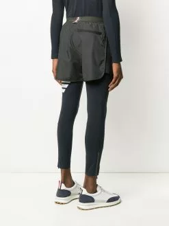 Thom Browne flyweight tech 4-Bar running shorts