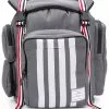 Thom Browne 4-Bar tricolour webbing ripstop backpack