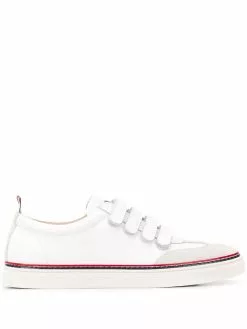 Thom Browne touch-strap low-top sneakers