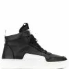 Thom Browne pebbled basketball hi-top sneakers