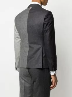 Thom Browne Fun-Mix super 120s flannel sport coat