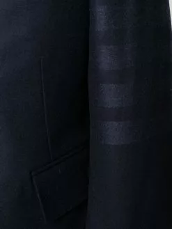 Thom Browne tonal 4-Bar flannel blazer