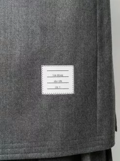 Thom Browne Fun Mix super 120s Chesterfield overcoat single breasted coats of men 11 Thom Browne Fun-Mix super 120s Chesterfield overcoat