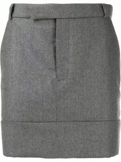 Thom Browne wool mid-thigh skirt