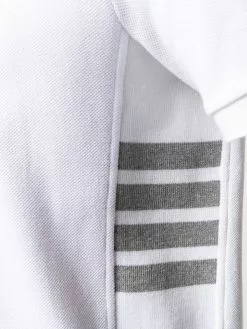 Thom Browne 4-Bar piqué polo shirt