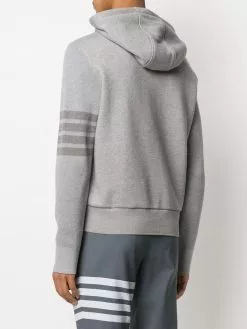 Thom Browne 4-Bar loopback hoodie