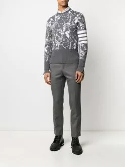 Thom Browne 4-Bar animal intarsia jumper