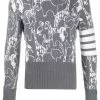 Thom Browne 4-Bar animal intarsia jumper