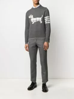 Thom Browne buffalo check Hector Icon jumper