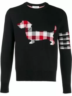 Thom Browne 4-Bar Hector Icon jumper