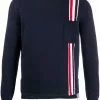 Thom Browne tricolour intarsia stripe jumper