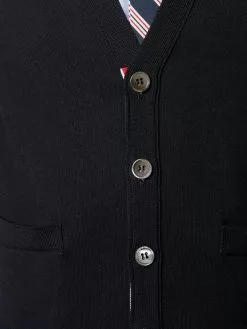 Thom Browne 4-Bar Lion Icon jacquard cardigan