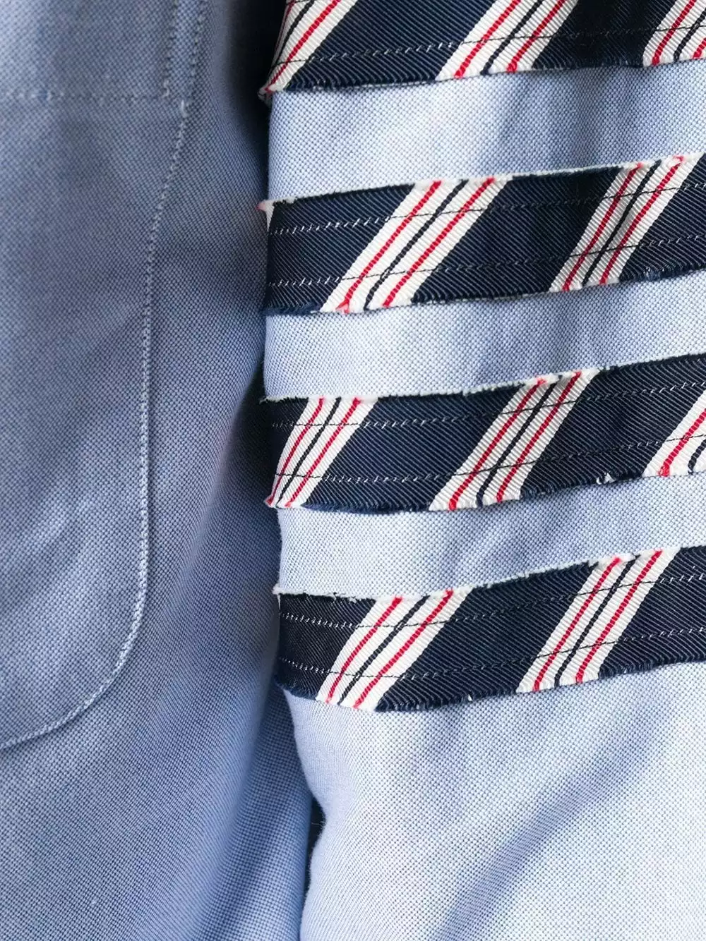Thom Browne 4 Bar stripe button down Oxford shirt shirts of men 5 Thom Browne 4-Bar stripe button-down Oxford shirt