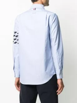 Thom Browne 4 Bar stripe button down Oxford shirt shirts of men 8 Thom Browne 4-Bar stripe button-down Oxford shirt