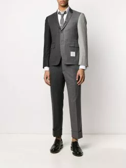 Thom Browne Fun-Mix flannel trousers