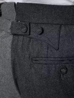 Thom Browne Fun-Mix flannel trousers