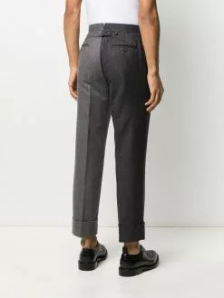 Thom Browne Fun-Mix flannel trousers