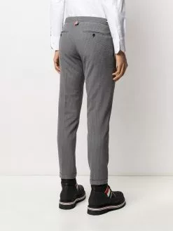 Thom Browne seersucker low-rise trousers