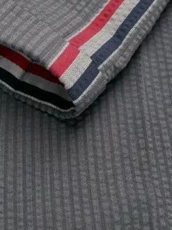 Thom Browne seersucker low-rise trousers