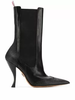 Thom Browne brogued wingtip Chelsea boots