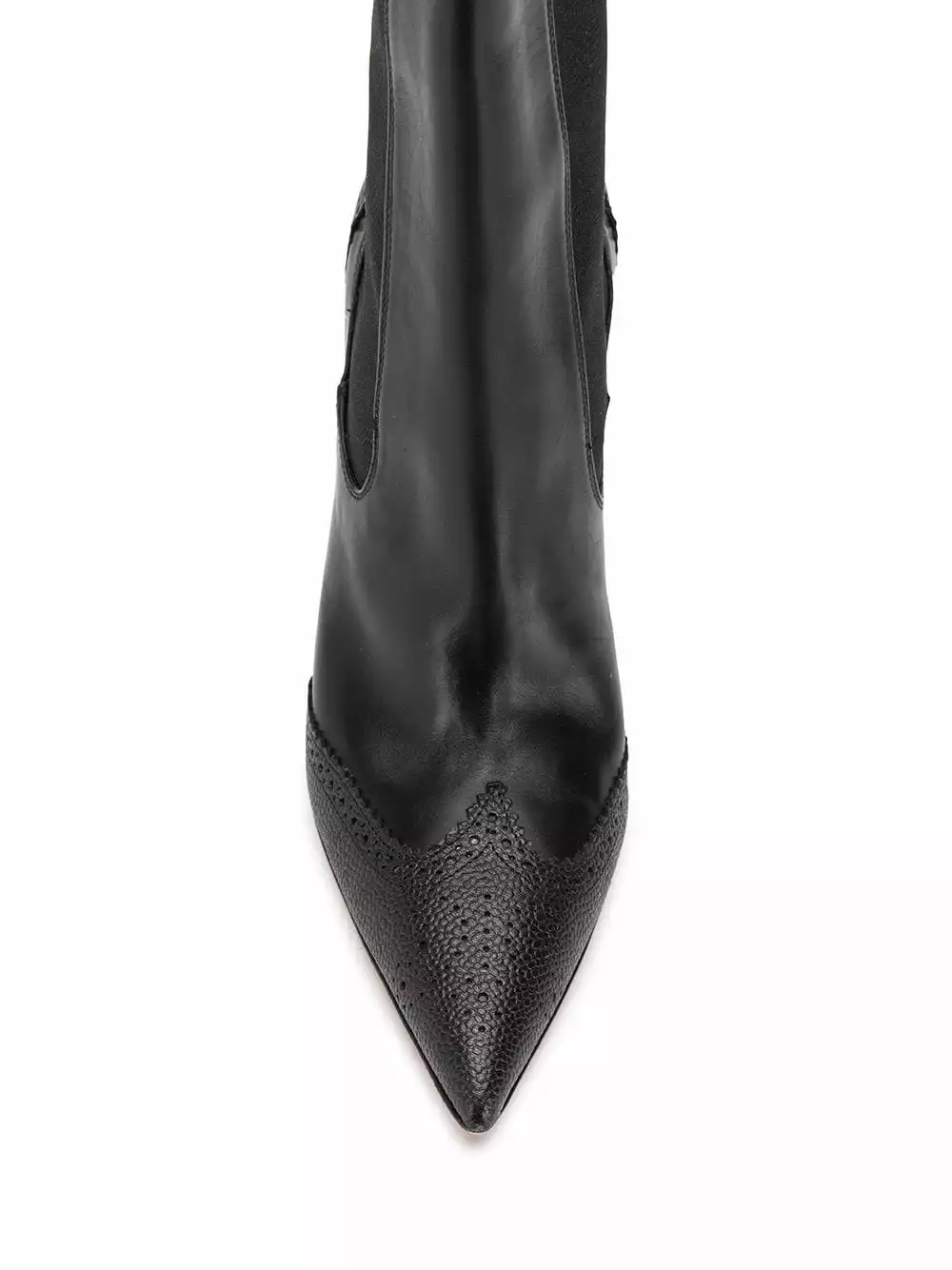 Thom Browne Brogued wingtip Chelsea boots of women 4 Thom Browne brogued wingtip Chelsea boots