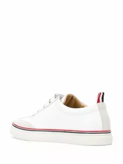 Thom Browne touch strap low-top sneakers