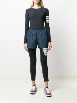 Thom Browne 4-Bar lightweight tech compression top