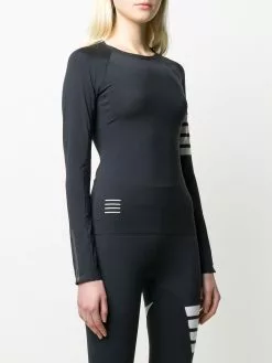 Thom Browne 4-Bar lightweight tech compression top