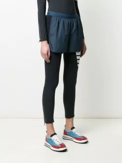 Thom Browne 4-Bar flyweight tech running shorts