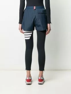 Thom Browne 4-Bar flyweight tech running shorts