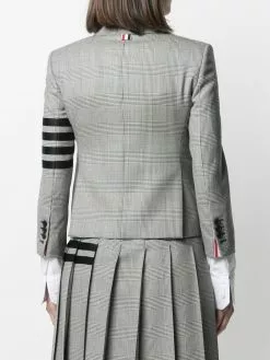 Thom Browne 4-Bar houndstooth wool jacket