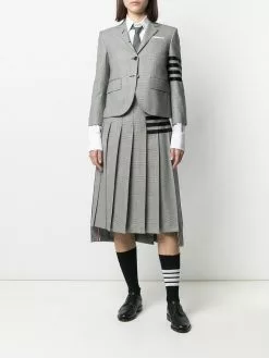 Thom Browne 4-Bar houndstooth wool jacket