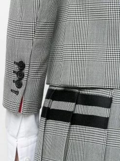 Thom Browne 4-Bar houndstooth wool jacket