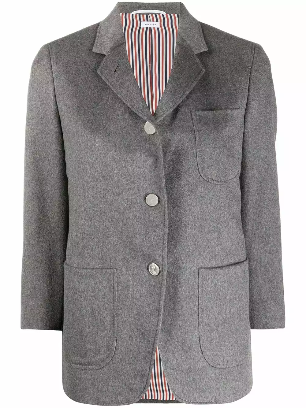 Thom Browne Cashmere sack jacket blazers of women 1 Thom Browne cashmere sack jacket