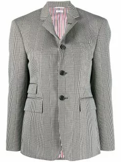 Thom Browne Prince of Wales check wool jacket