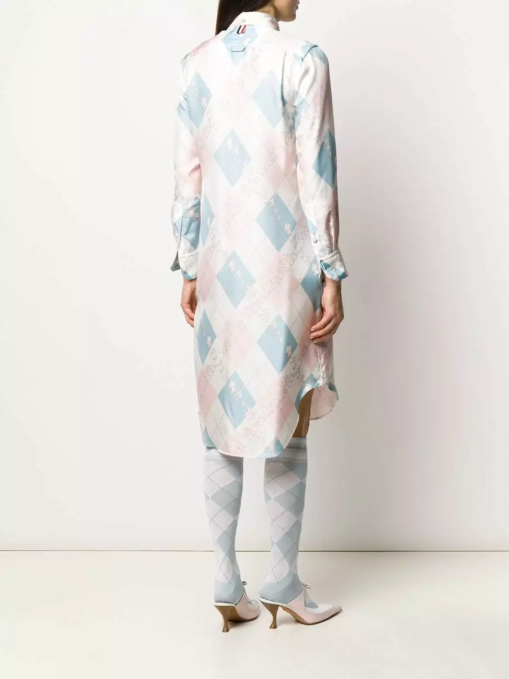Thom Browne Classic printed shirt dress day dresses of women 4 Thom Browne classic printed shirt dress