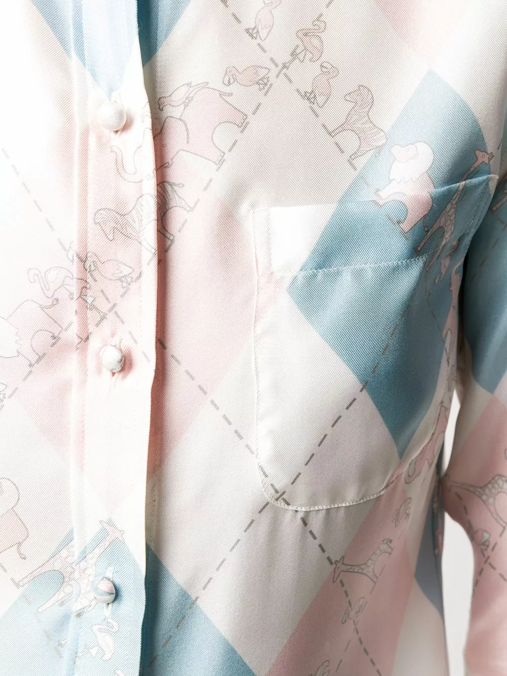 Thom Browne Classic printed shirt dress day dresses of women 5 Thom Browne classic printed shirt dress