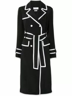 Thom Browne double-breasted silk coat