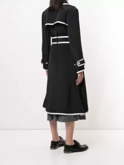 Thom Browne double-breasted silk coat