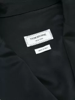 Thom Browne double-breasted silk coat