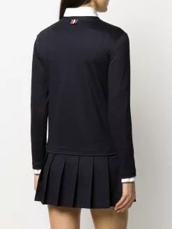 Thom Browne drop waist pleated dress