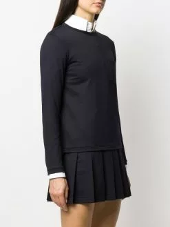 Thom Browne drop waist pleated dress