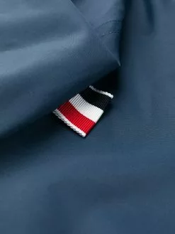 Thom Browne 4-Bar flyweight tech hooded parka