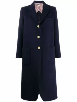Thom Browne elongated cashmere sack overcoat