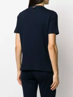 Thom Browne striped pocket seersucker T-shirt
