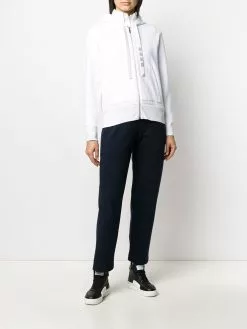 Thom Browne 4-Bar compact double-knit hoodie