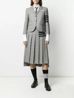 Thom Browne pleated midi skirt